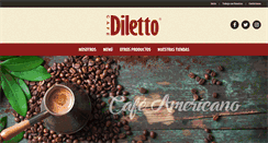 Desktop Screenshot of dilettocafe.com